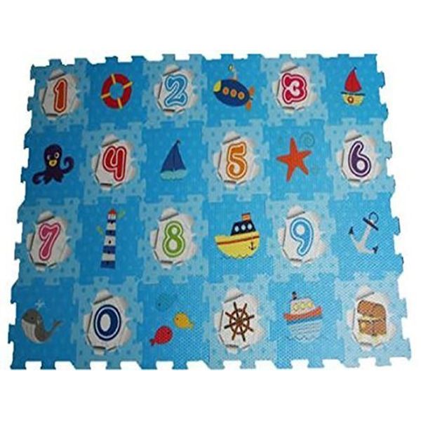 A to Z 62008 Nautical Number Puzzle Mat