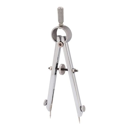 uxcell Divider Caliper Hardware Metal Divider Caliper Leather Craft Silver Tone 50mm Opening