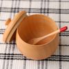 Natural Wood Relish Container Set Natural