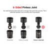 TEKTON 3/8 Inch Drive x 7 mm 6-Point Universal Joint Impact Socket | SID18107