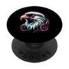 Eagle With Sunglasses And Headphones PopSockets Swappable PopGrip