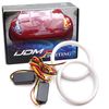 iJDMTOY 90mm White/Amber Switchback LED Halo Ring Retrofit Lighting Kit