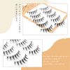 LASHIDOL False Eyelashes Natural Eyelashes False Eyelashes False Eyelashes Thin Transparent Axis Handmade False Eyelashes Eyelashes Natural (manga lash no.01)