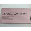 Savvy 1.25" Oval Wave Wand with Adjustable Temperature Control in Rose Gold