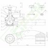For 1995-2000 Stratus Breeze Cirrus Upper Lower Control Arms Outer Inner Tierods