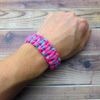 [Paracord Bracelet] uxeisutorandomakkusu Cotton Candy