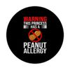 Peanut Allergy Nut Sign Test PopSockets Swappable PopGrip