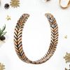 Feraco Copper Bracelet for Women, Magnetic Bracelets for Women, 99.99% Pure Copper Cuff Bangle with 3500 Gauss Healing Magnets, Adjustable, Tricolor Braided