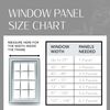 Elrene Home Fashions Harrow Solid Texture Blackout Single Window Curtain Panel, 52"x84", White
