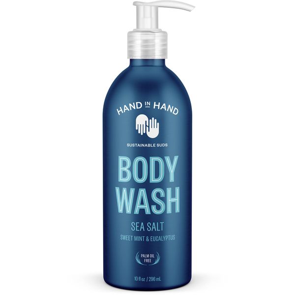 Hand in Hand, Body Wash Sea Salt, 10 Fl Oz