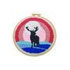 Cartoon Rug Hooking Beginner Kit Punch Needle Set Embroidery Pen DIY Create Fun