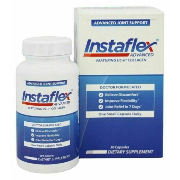 Instaflex Advanced Joint Health & Support Relief Discomfort 30 Capsule NEW