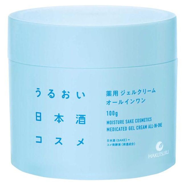[Quasi-drug] Hakutsuru Sake Brewery Moisture Sake Cosmetics Medicated Gel Cream 100g