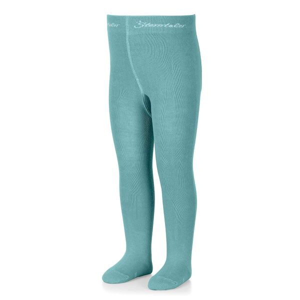 Sterntaler Unisex Plain Tights, ice green