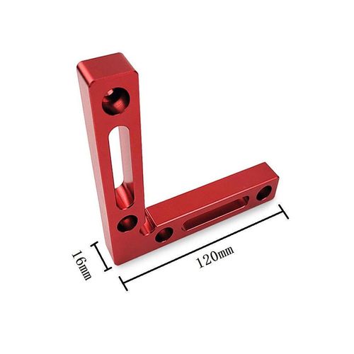 CarAngels Aluminum Complete Corner Clamp, Set of 2, Finger Scoya, L Shape, 90°, Right Angle Ruler, Woodworking, Fixing, Tightening Tool (New Model)