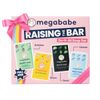 Megababe Raising the Bar Do-It-All Soap Set | Stocking Stuffer Holiday Gift | Includes Space, Bidet, Bumpy, & Blade Bars