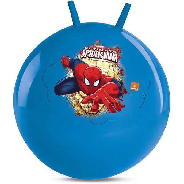 Spiderman Mondo Kangaroo Hopper with Two Hand Grip