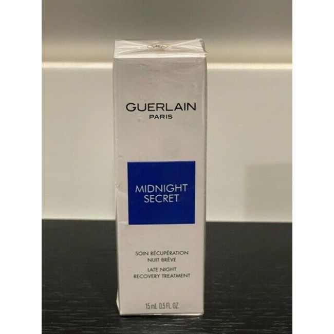 SEALED--Guerlain Paris MIDNIGHT SECRET Late Night Recovery Treatment 0.5oz