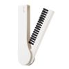 Elecom KBR-019WH Cleaning Brush, Easy Storage, Folding Type, With Magnet, Cool White