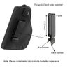 Gun Holster Hip for GLOCK 19,23,32 with TACTICAL FLASHLIGHT or LASER LIGHT COMBO