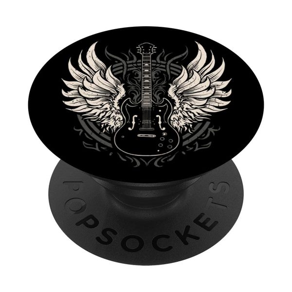 Rock and Roll Electric Guitar PopSockets Adhesive PopGrip