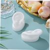 iplusmile Artificial Ear Molds Silicone Ear Model Simulated Ear Molds for Studs Earring Display M