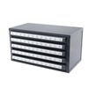 VEVOR Drill Bit Dispenser Organizer Cabinet Five-Drawer for #1 to #60 Stackable
