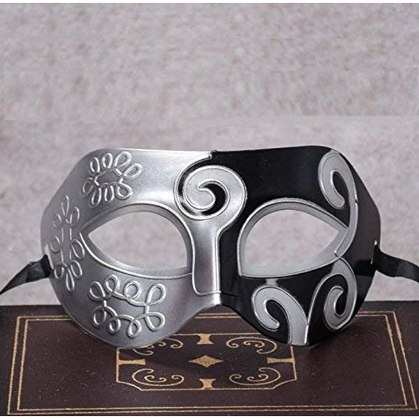 Losuya Roman Greek Mens Venetian Masquerade Mask Halloween Dress Ball Party Decorations