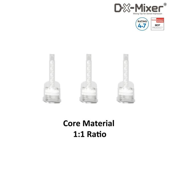 250 pcs  Impression Dental HP Mixing Tips  Core Material - DX-Mixer ®