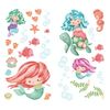 Borders Unlimited Magical Mermaids Jumbo Applique Set Wall Decals, Multi