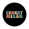 Cement Mixer Concrete Mixer PopSockets Standard PopGrip