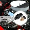 uxcell 1 Set Auto Engine Temperature Cooling Fan Switch Fitting Adapter 6AN 200'F On-185'F Off