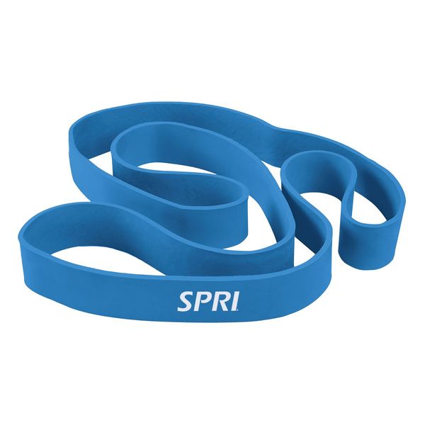 SPRI Superbands - Resistance Band for Assisted Pull-ups, Core Fitness, and Strength Training Resistance Exercises - Versatile Tool for Flexibility, Stamina, and Balance - 1.75", Blue