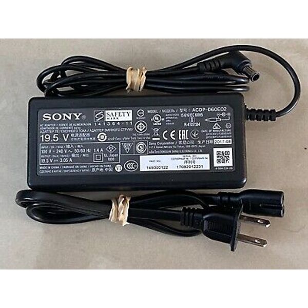 Genuine Sony Bravia Power Adapter ACDP-060E02 (149300122) 19.5V 3.05A