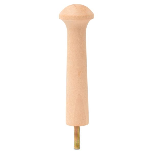 Woodpeckers Screw on Shaker Pegs 3.5 x 1/2 Inch Hanger Bolt, Bag of 50 Birch Shaker Pegs with Screw for Hanging,(3-1/2 x 12 Inch Wood Hook Shaker Pegs)