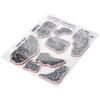 Cling RBBR Stamp Set Fragments