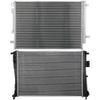 Radiator & AC Condenser Cooling Kit For 2017-2022 Chrysler Pacifica 3.6L 3604CC