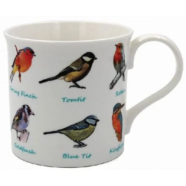 lesser and pavey LP92875 Ceramic Mug | Birds | 1 Piece-12x8x9 cm Accessory, Multicoloured