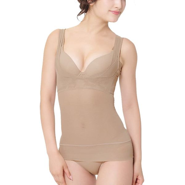 Glamore Long Shaper, Body Shaper, Underwear, Body Shaper, beige (taupe)