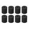 uxcell Silicone Leveling Column Silicone Buffer Heat Resistant for 3D Printers Hot Bed 18 mm Black 8pcs