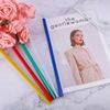 Sysow 10pcs A4 Clear Clip Bar Files Report Project Presentation Slide Binder Folders