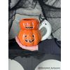 Mud Pie Halloween Pumpkin Glow in the Dark Mug