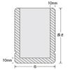 Fukusuke Industries Nylon Poly S Type Standard Bag No.11 (2,000 Sheets)