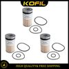 3PCS For Cummins Fuel Water Separator Fuel Filter Kit FS19728