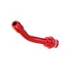 Armerah Pipe Stem Jr 510 Drip Tip eCig Mouthpiece Long/Narrow Aluminium/Solid Single Red