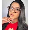 Blue Light Blocking Glasses Rectangle Chic Preppy Look Tortoise Frame Eyeglasses