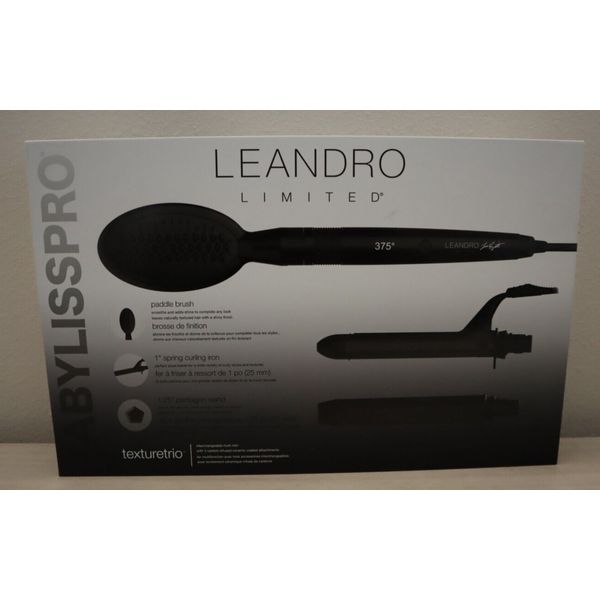 Leandro by Babyliss Pro LL003UC Crimcurl Limited Brush & Curling Iron Set