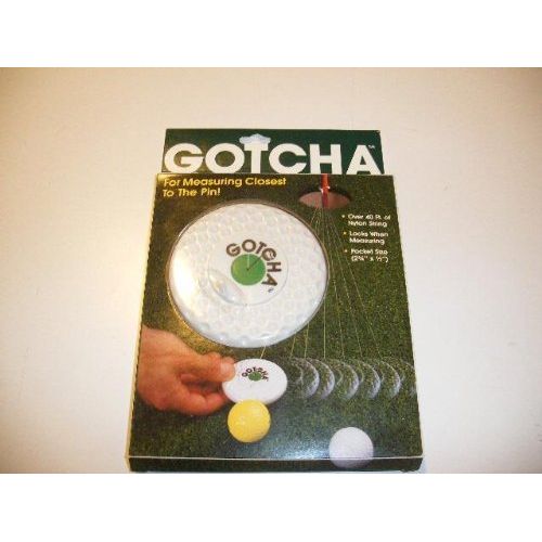 Charter Gotcha Golf Tape Measure Closest To Pin Fits In Bag NEW