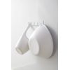 Yamazaki Industries 3271 Magnetic Bathroom Hook, Storage Hook, Tower Collection, White