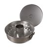 Zenker 6808 Springform mit Flach- und Rohrboden Ø 26 cm, silver